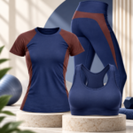 Women’s Premium 3-in-1 Gym Wear Set | T-Shirt, Sports Bra & Leggings - View 5